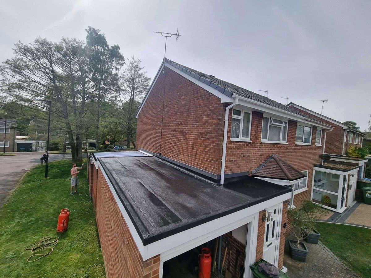 New white fascias, soffits and guttering